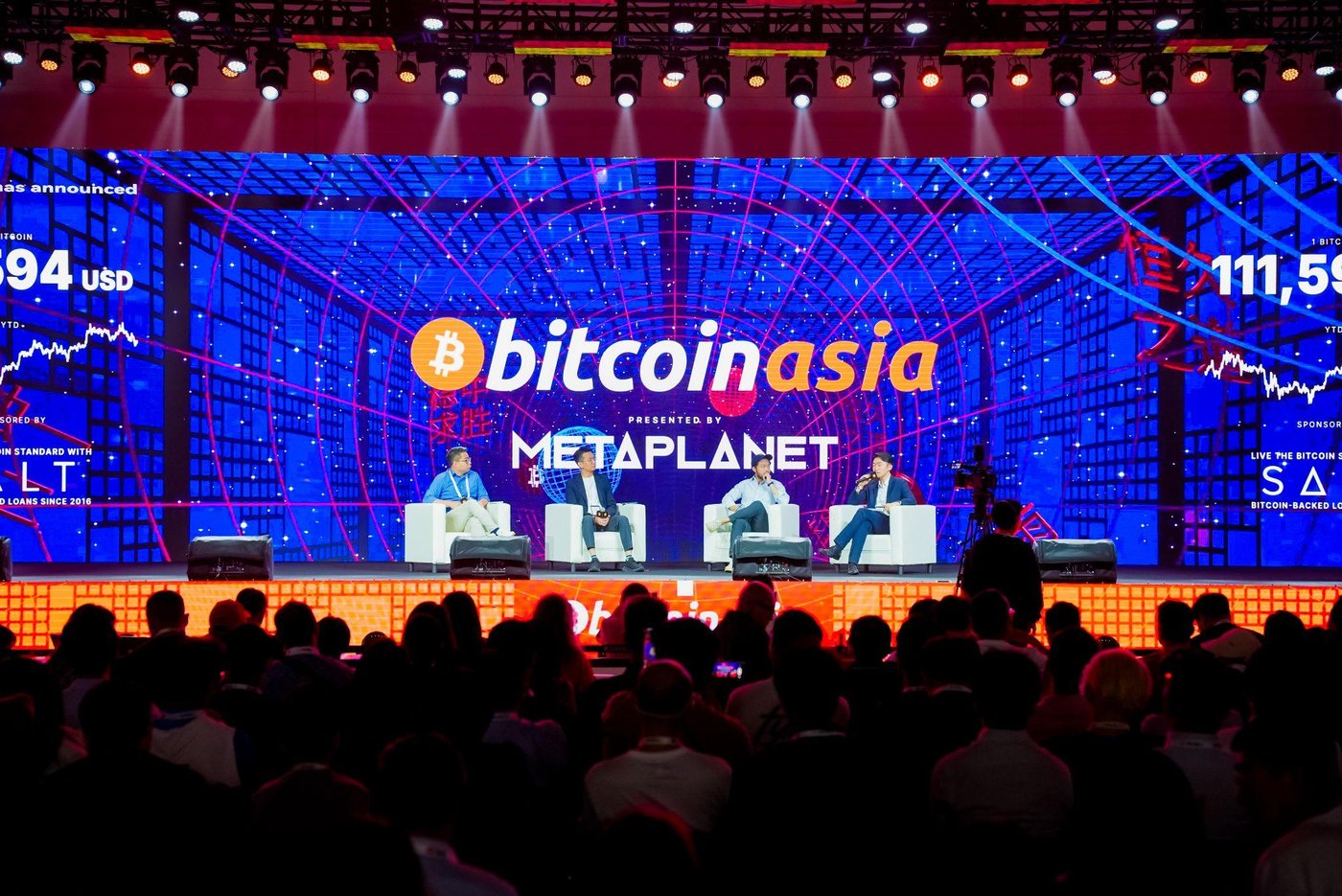 Mainstage panel presented by Metaplanet.